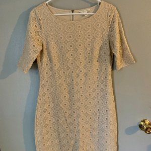 NWOT Banana Republic Crochet Sheath Dress